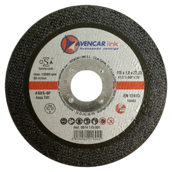 Ref. 0574 115 001 - Discos de Corte METAL/INOX