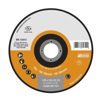 Ref. 0577 006 125 - Discos Desbaste para ALUMINIO