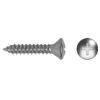 FAM. 0970 0107 - Tornillo Rosca Chapa, Cabeza Avellanada Gota de Sebo (DIN 7983)