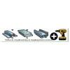 FAM. 0970 0204 - Tornillo Autoperforante, Cabeza Extraplana, Phillips