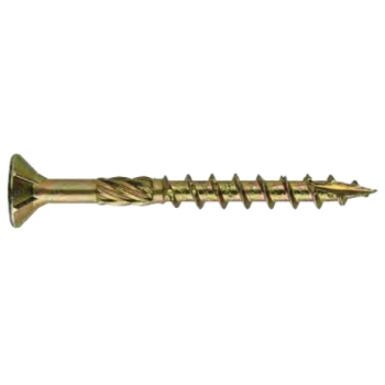 FAM. 0970 0408 - Tirafondos para Madera, Cabeza Avellanada, Huella TX, Autotaladrantes Punta “Type 17”