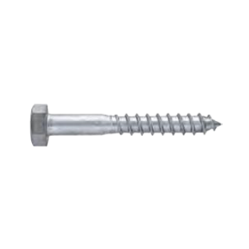 FAM. 0970 0410 - Tornillo Barraquero, Cabeza Hexagonal (Din-571)