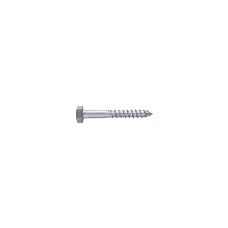 FAM. 0970 0410 - Tornillo Barraquero, Cabeza Hexagonal (Din-571)