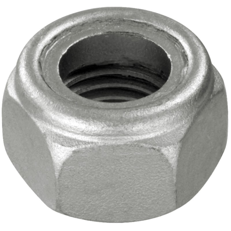 Ref. 0120 005 - Tuerca hexagonal autoblocante calidad 8 (DIN 985)