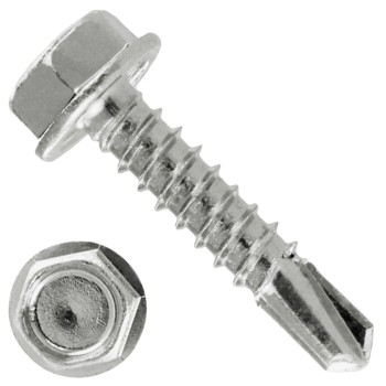 Ref. 0054 55 32 - Tornillo autoperforante hexagonal cincado (DIN 7504-K)