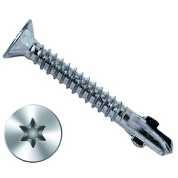 Ref. 0053 63 65 - Tornillo autoperforante alado torx, cincado