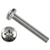 FAM. 0011 - Tornillo cabeza alomada, philips, cincado (DIN 7985)