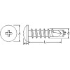FAM. 0051 - Tornillo Autoperforante Cabeza Cilíndrica Philips, Cincado (DIN 7504-N)