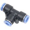 Ref. 0755 015 - Racores en TE de Plástico para Tubo