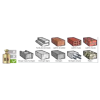 Ref. 0970 070210525 - Taco de Nylon, Cuatro Expansiones, Poliamida 6.6