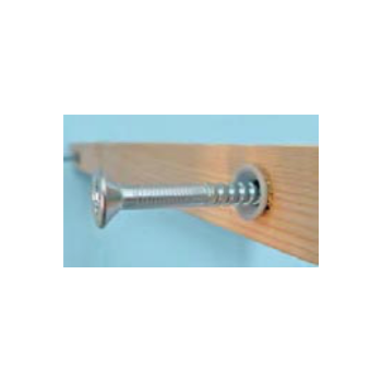 Ref. 0970 070245025 - Taco Clavable de Nylon Premontado, Poliamida 6.6, Cabeza Avellanada