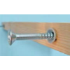 Ref. 0970 070245025 - Taco Clavable de Nylon Premontado, Poliamida 6.6, Cabeza Avellanada