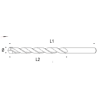 0970 1107003060 - Brocas Cilíndricas Construcción