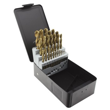 Ref. 0532 005 3 - Conjunto Brocas Metal HSS-TIN DIN 338 N, 25 uds.