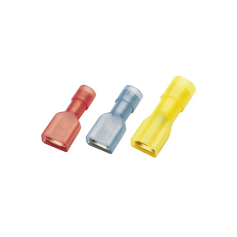 Ref. 0410 109 - Terminales faston hembra 100% aislados