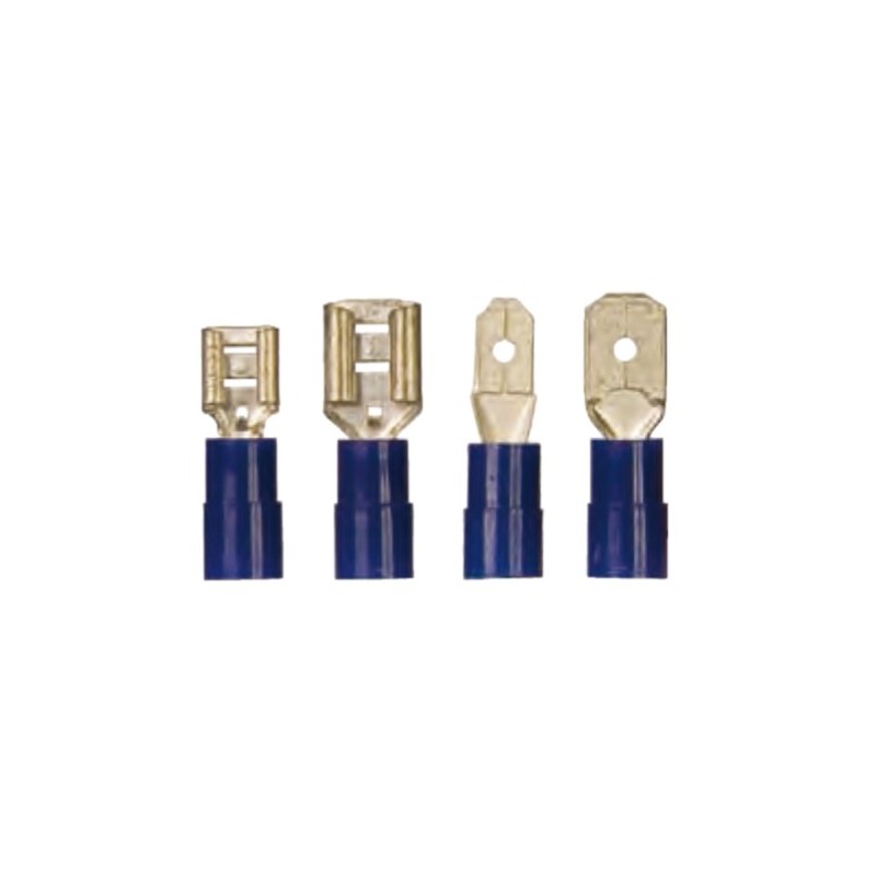 Ref. 0410 480 - Faston AZULES sección de cable 2,65 mm2