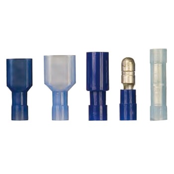 Ref. 0410 250 23 - Terminales aislados AZULES sección de cable 2,65 mm2