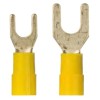 Ref. 0410 550 53 - Terminales en U AMARILLO sección cable 6,64 mm2
