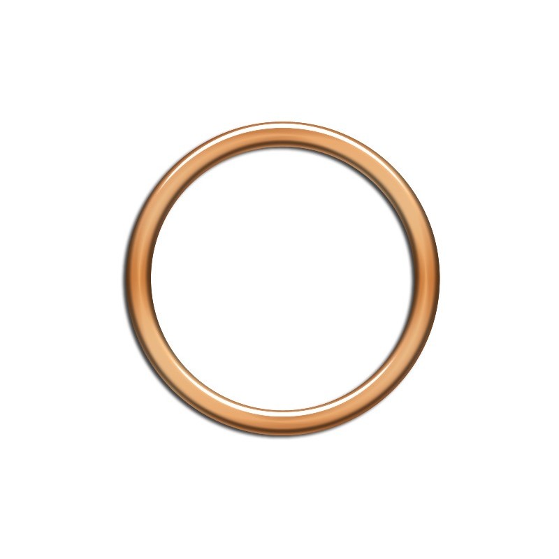 Ref. 0252 8 14 - Arandelas de Cárter Cobre + Fibra  DIN 7603  FORMA C