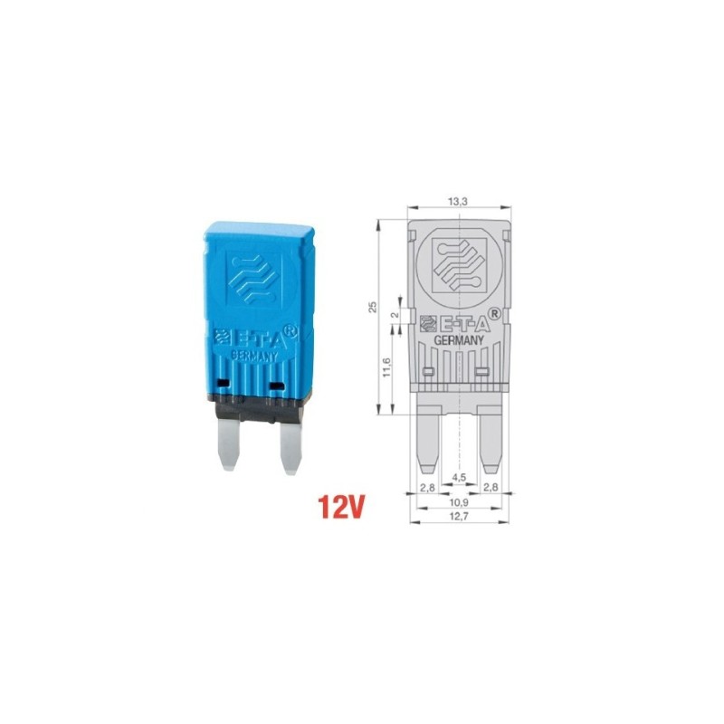 Ref. 0422 046 020 - Mini fusibles Universales Rearmables Automáticos