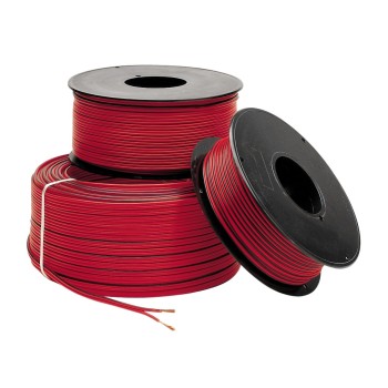Ref. 0450 600 2 - Cable de Instalación Paralelo Negro / Rojo
