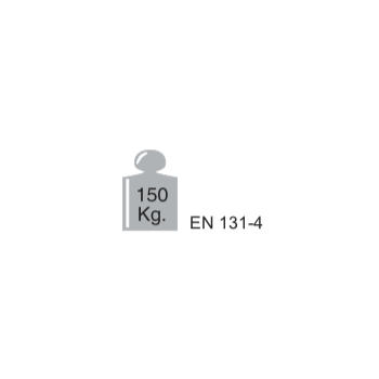 Ref. 0970 171510404 - Escalera Multifunción Telescópica de Aluminio en 131-4 Peppina