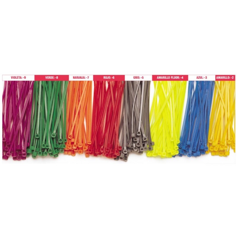 Ref. 0970 181614256 - Bridas Sujetacables de Nylon