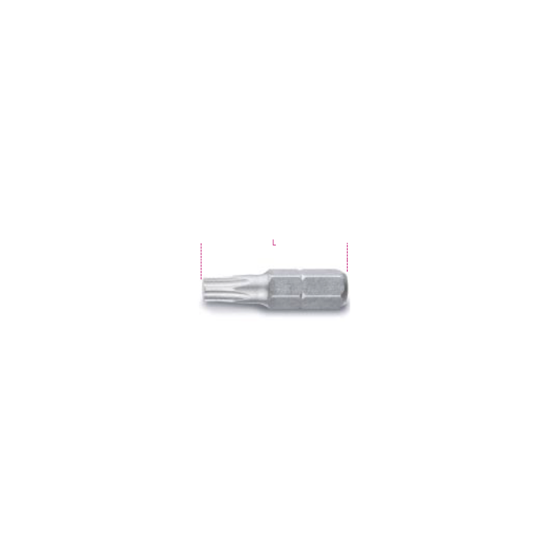 Ref. 008610430 - Puntas de 1/4 para Tornillos con Huella Torx