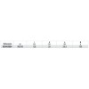 Ref. 900/58 - Carraca con cabeza giratoria 1/4" 52d