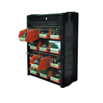 Ref. 0319 001 - Expositor abrazaderas pared 450 uds.