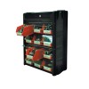Ref. 0319 001 - Expositor abrazaderas pared 450 uds.