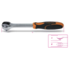 Ref. 910/55 - Carraca cabeza redonda 3/8" 72d