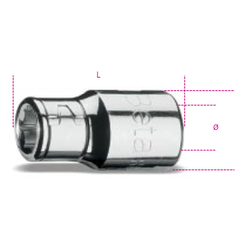 Ref. 867 - Adaptador porta puntas 1/2"
