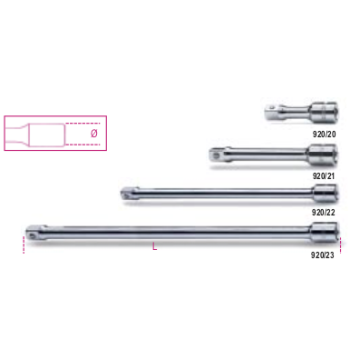 Ref. 920/... - Extensión estándar 1/2" 75-375mm