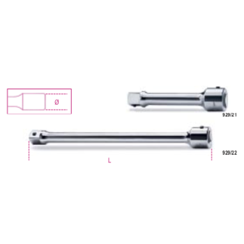 Ref. 929/... - Extensión estándar 1" 200-400mm
