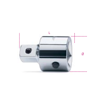 Ref. 929/15 - Cuadrado reductor 1" x 3/4"
