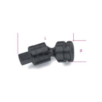 Ref. 710/25 - Articulación universal impacto 3/8”