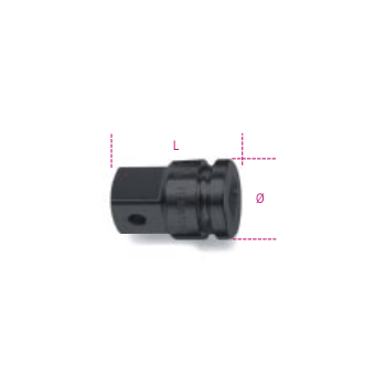Ref. 720/16 - Adaptador agrandador impacto hembra 1/2” macho 3/4”