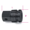 Ref. 720/16 - Adaptador agrandador impacto hembra 1/2” macho 3/4”