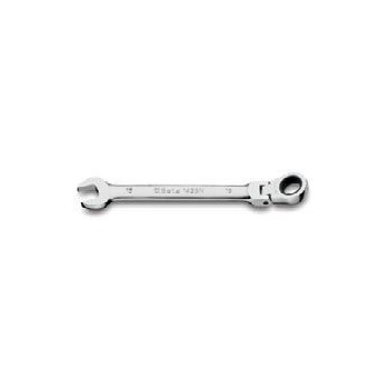Ref. 142SN - Llave combinada con carraca articulada métrico