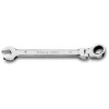 Ref. 142SN - Llave combinada con carraca articulada métrico