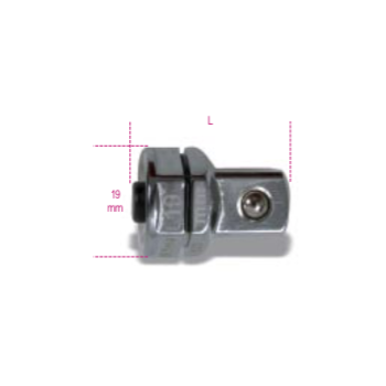 Ref. 123Q1/2 - Adaptador de desenganche rápido 1/2" para llaves de carraca 19 mm