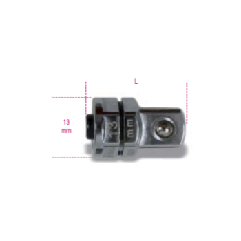 Ref. 123Q3/8 - Adaptador de desenganche rápido 3/8" para llaves de carraca 13 mm