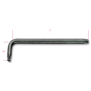 Ref. 97RTX - Llave macho acodada huella Torx inviolable