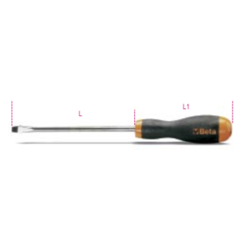 Ref. 1201 - Destornilladores para tornillos con cabeza ranurada