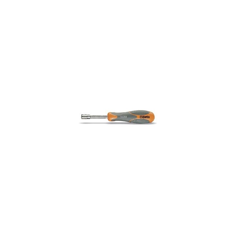 Ref. 942BX - Destornilladores de vaso hexagonales tipo corto cromadas con mango