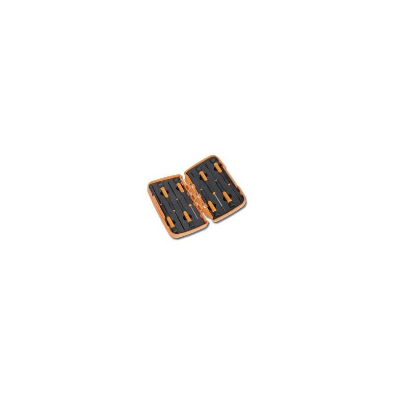 Ref. 1257LPH/S8 - Juego de 8 micro destornilladores cabeza ranurada y Phillips
