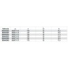 Ref. 866RTX - Puntas de 5/16 para tornillos con huella Torx Inviolable