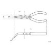 Ref. 1168BM - Alicate Bocas semirredondas curvas Bimaterial