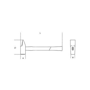 Ref. 1370 - Martillo mecánico tipo alemán